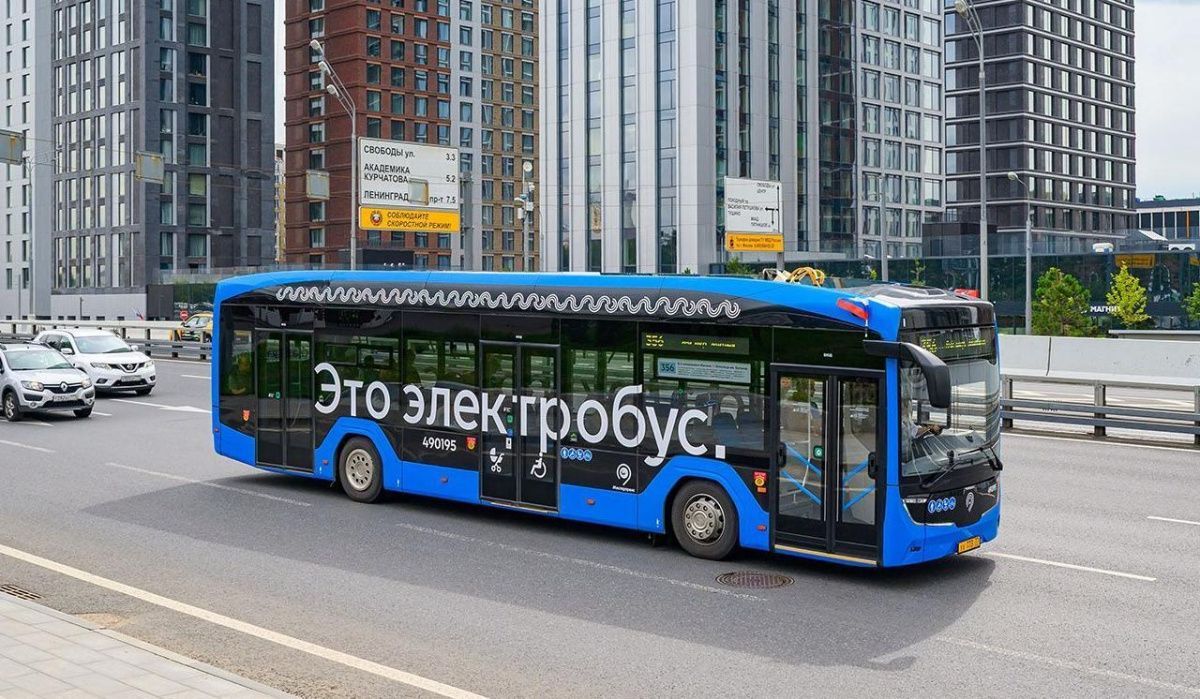 Электробусы начали курсировать на маршруте № 600к в Москве