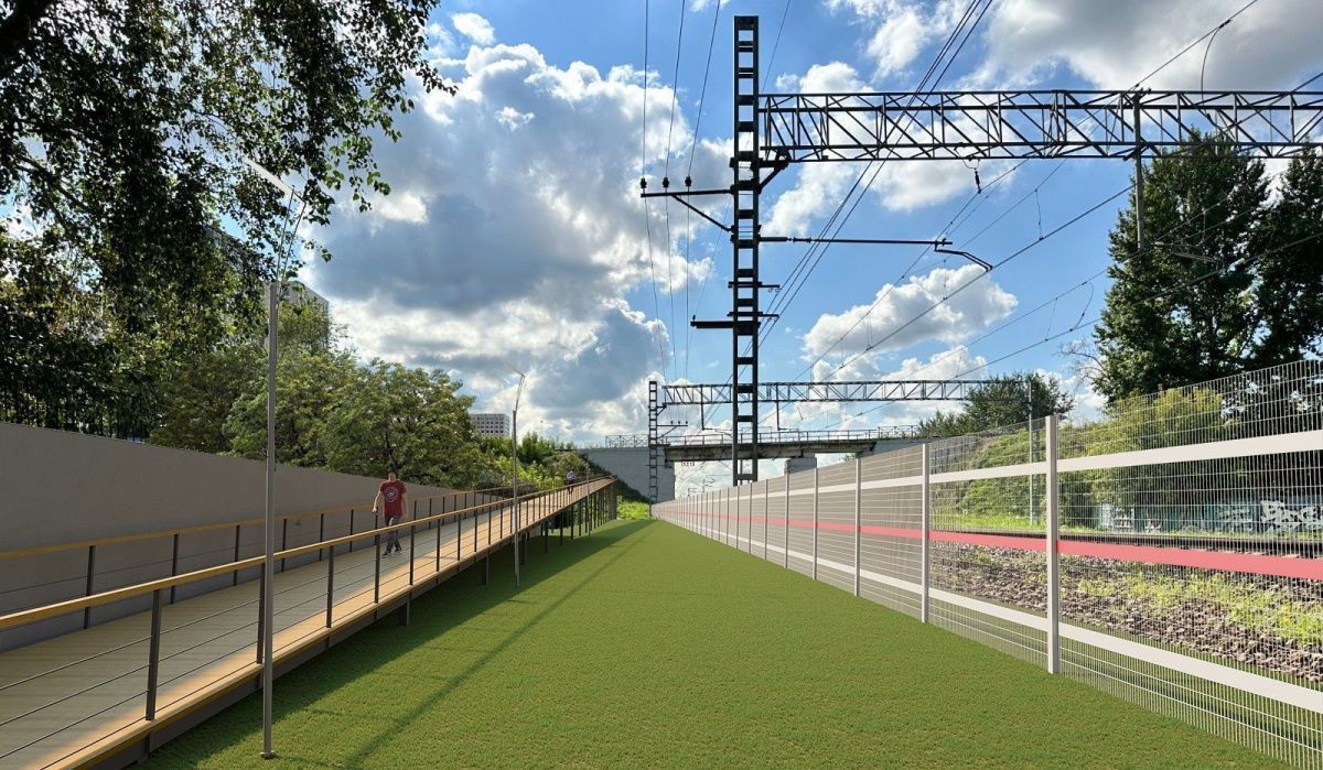 Территорию около станций МЦД и МЦК Новохохловская в ЮВАО ждёт благоустройство