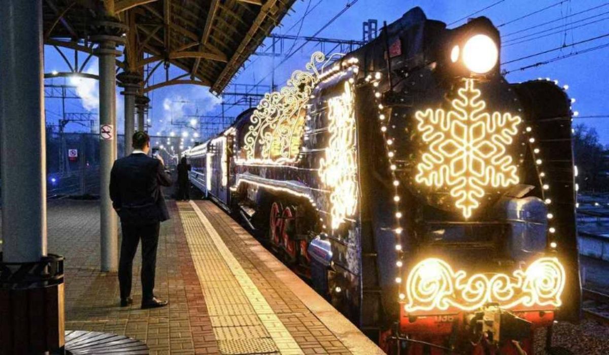 Поезд Деда Мороза посетит Пермь в декабре