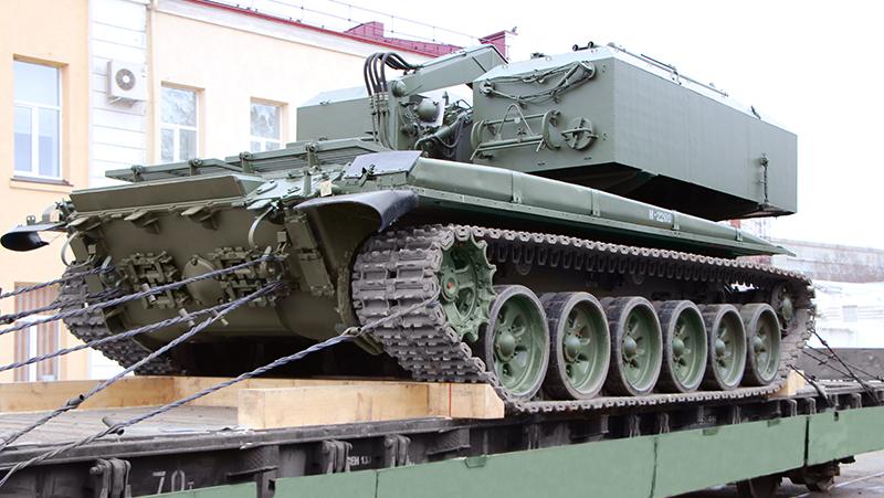 Модернизированные в Омске огнемётные системы ТОС-1А поступили в армию