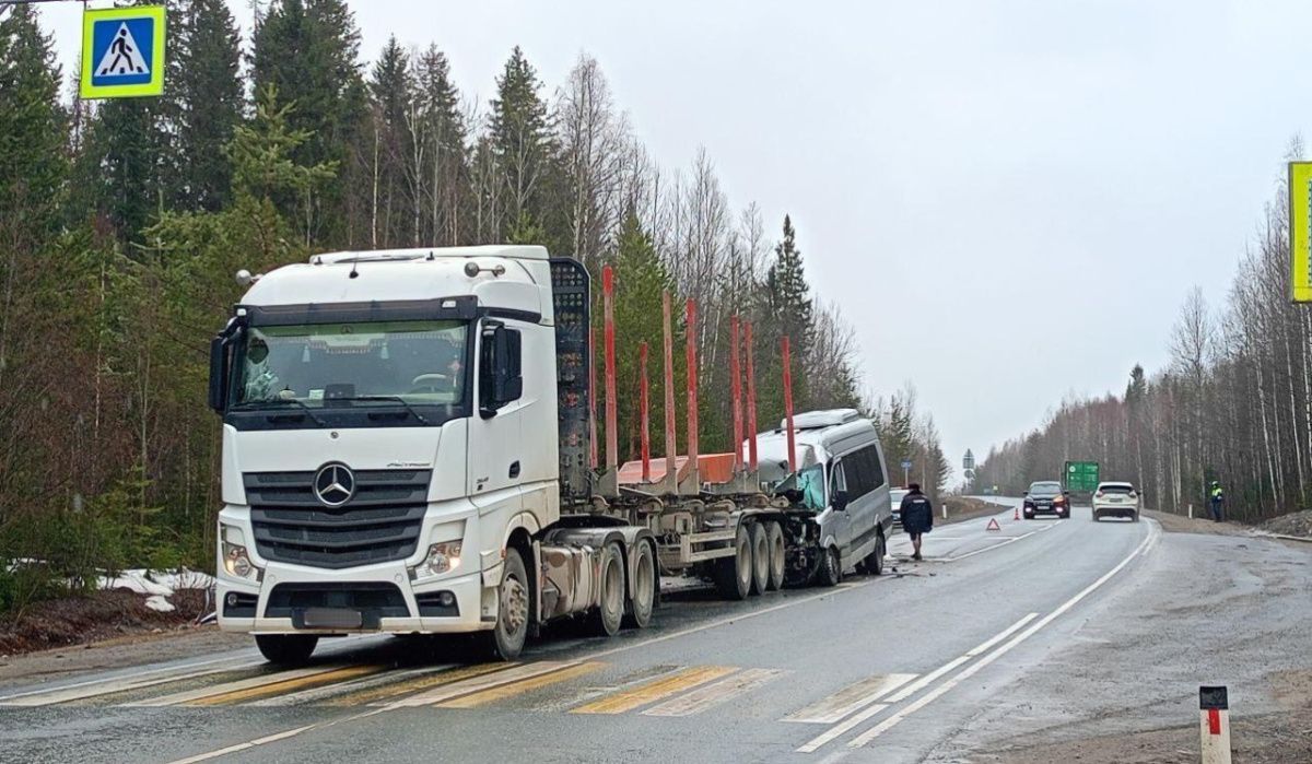 Автобус с юными хоккеистами попал в аварию в Пермском крае