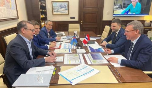 Губернатор Омской области с рабочим визитом посетил Министерство транспорта России