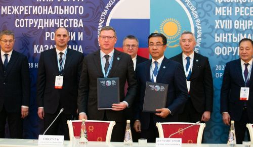 Омская область наращивает сотрудничество с Казахстаном 