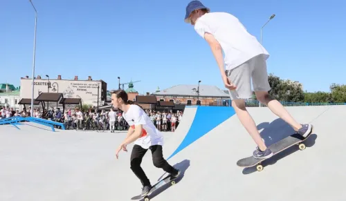 В Омске открылся современный скейт-парк 
